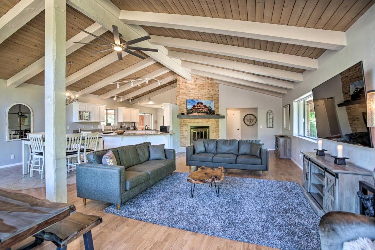 Sedona Hideaway With Swim Spa And Private Tavern! Extérieur photo
